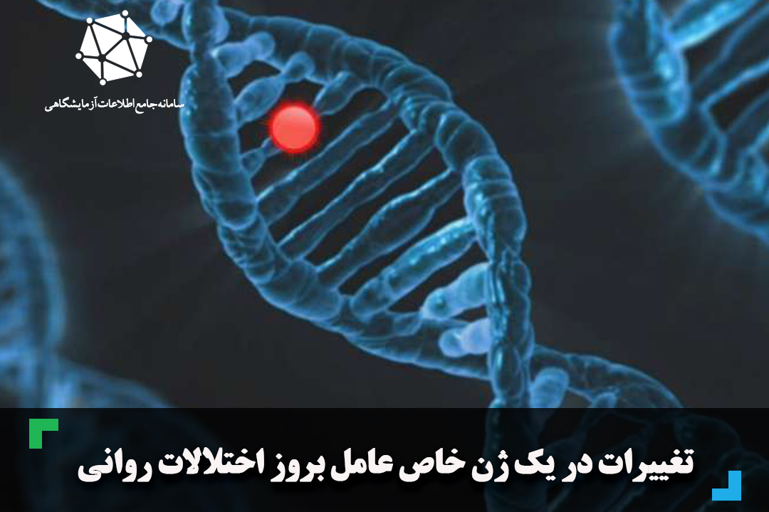 تغییرات در یک ژن خاص عامل بروز اختلالات روانی